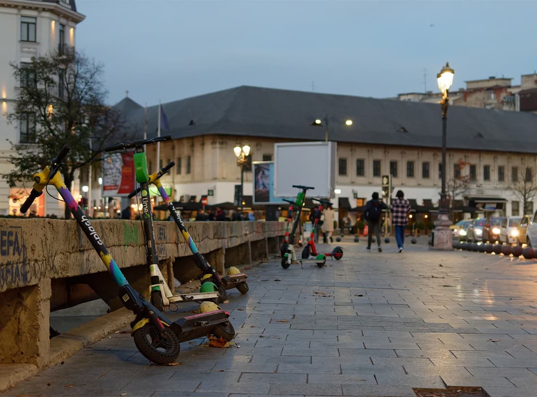 Lightweight electric scooters